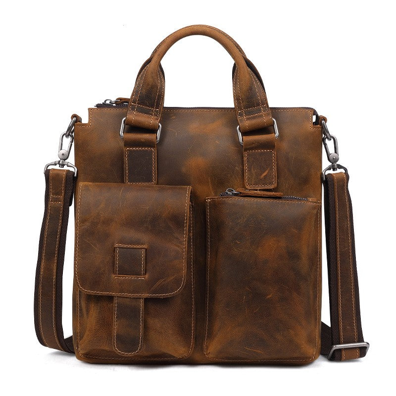 men's leather briefcase